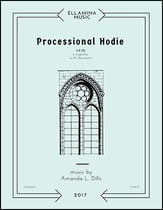 Processional Hodie SATB choral sheet music cover